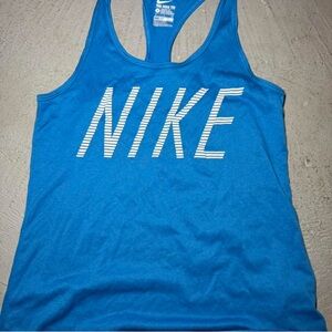 Nike Vibrant Blue Athletic Tank